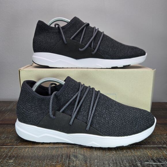 Vessi Cityscape Mens Size 10 Lace Up Waterproof Shoes Sneakers Grey White Vessi Cityscape Classic Mens Size 10 Lace Up Waterproof  main image 4